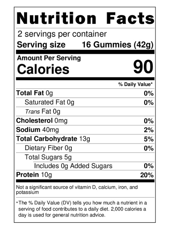 (8 Pack) Bubblegum Gummies