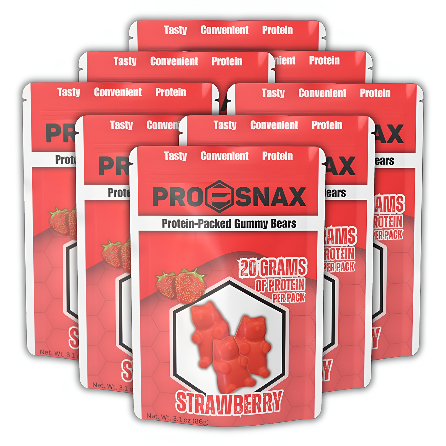 (8 Pack) Strawberry Gummies